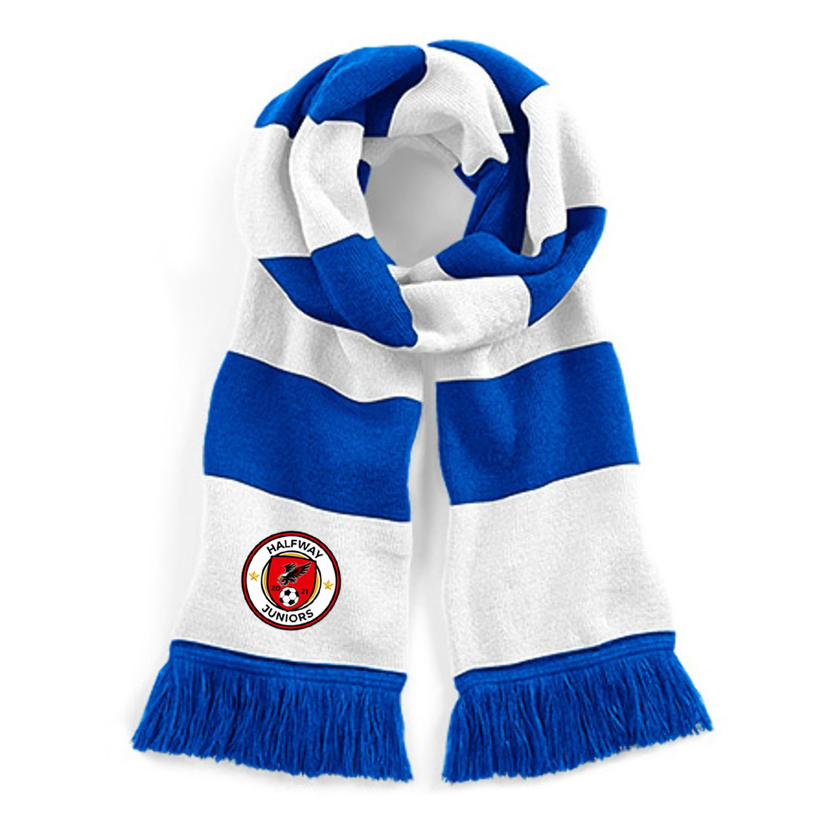 Stadium Scarf Bright Royal-White